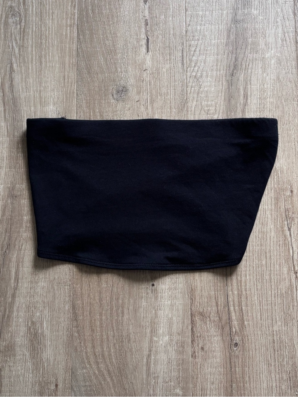 H&M Black Crop Tube Top